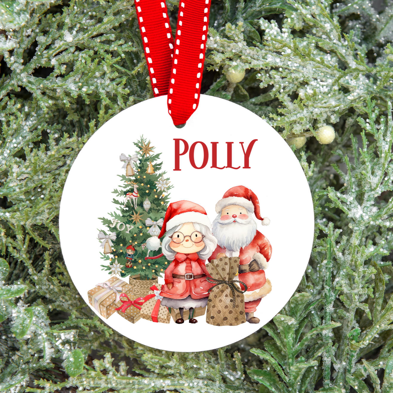 Personalised Christmas Tree Decoration