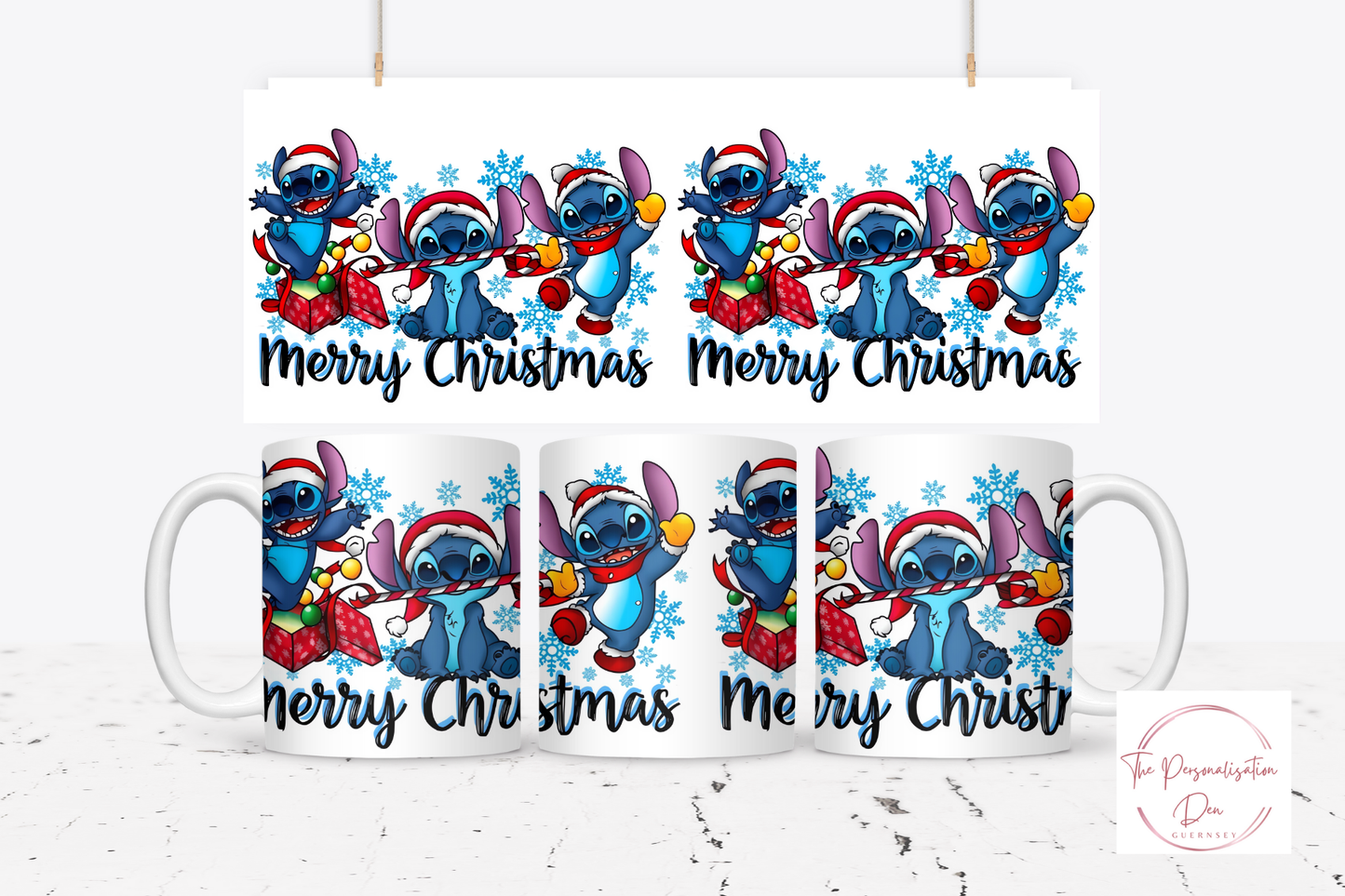 Stitch Christmas Mug