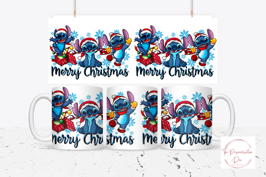 Stitch Christmas Mug