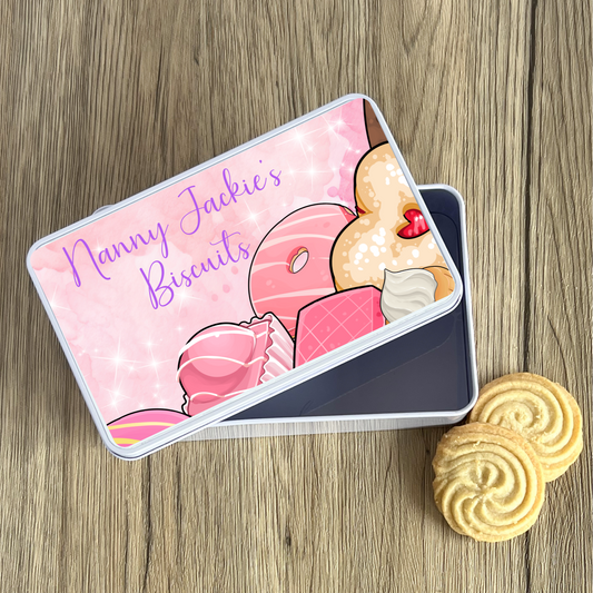 Personalised Biscuit Tin