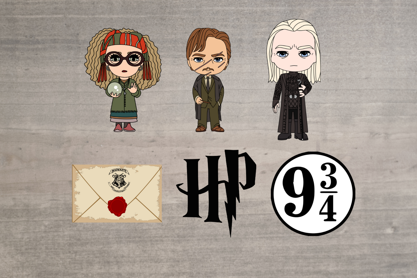 Harry Potter cupcake toppers