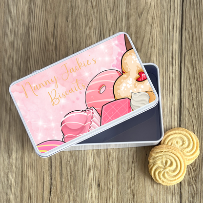 Personalised Biscuit Tin