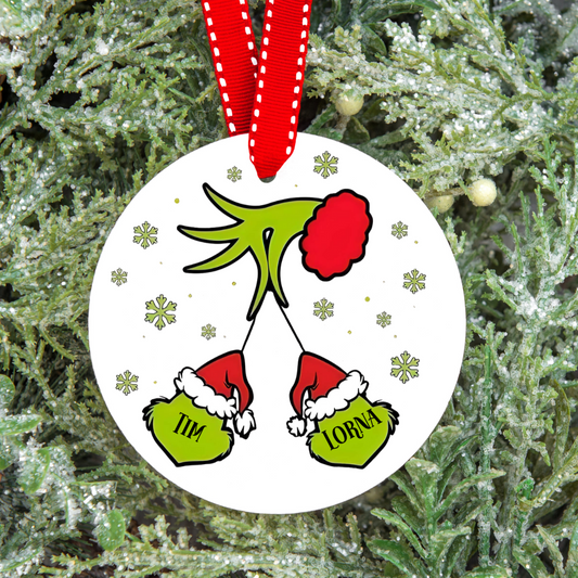 The Grinch Family Christmas Tree Decoration