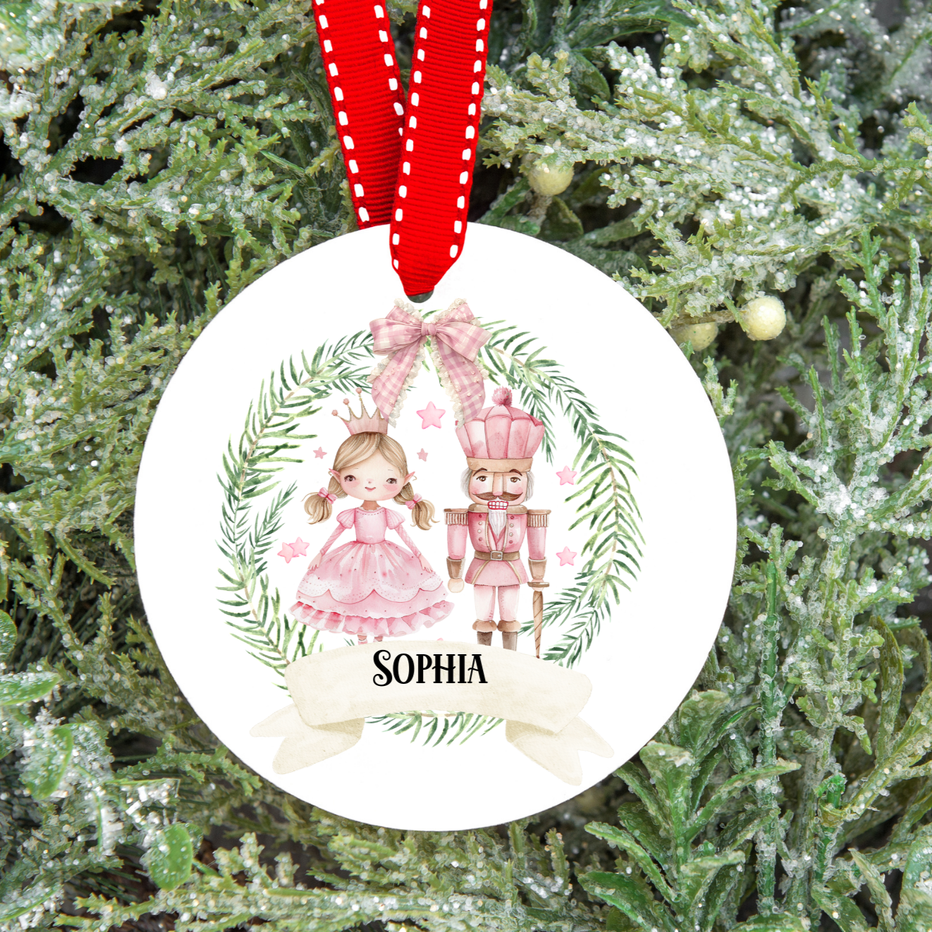 Princess and the Nutcracker Christmas Tree Decoration