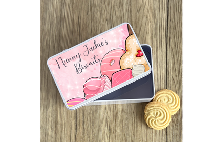 Personalised Biscuit Tin