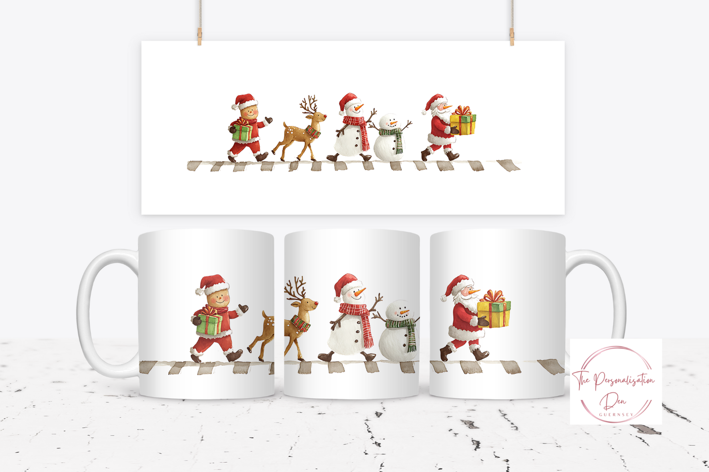 Christmas Crossing Mug