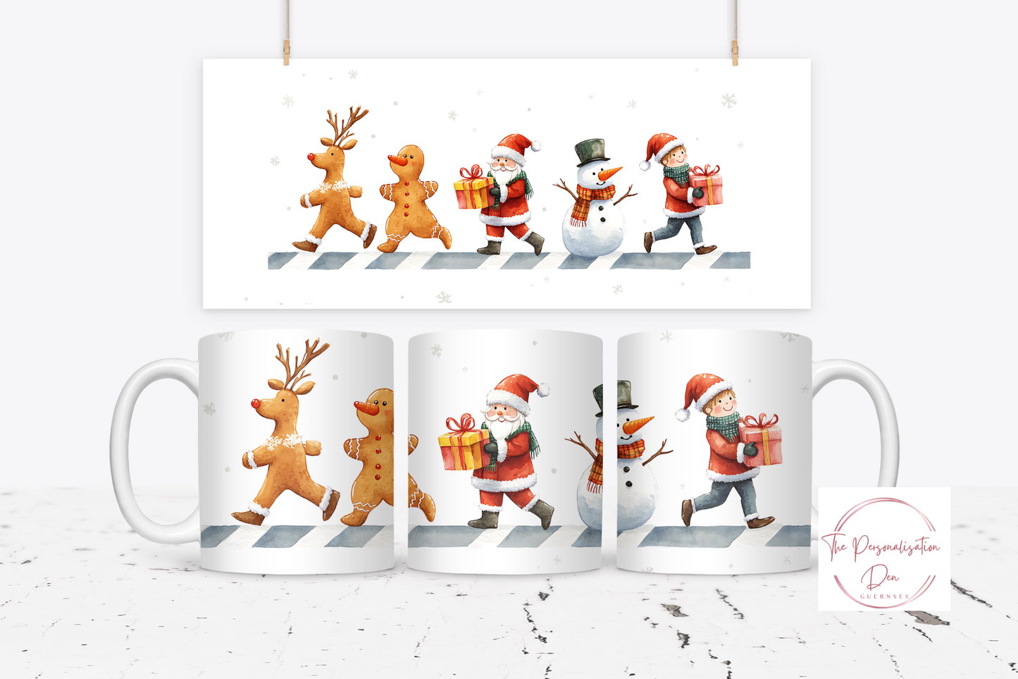 Christmas Crossing Mug