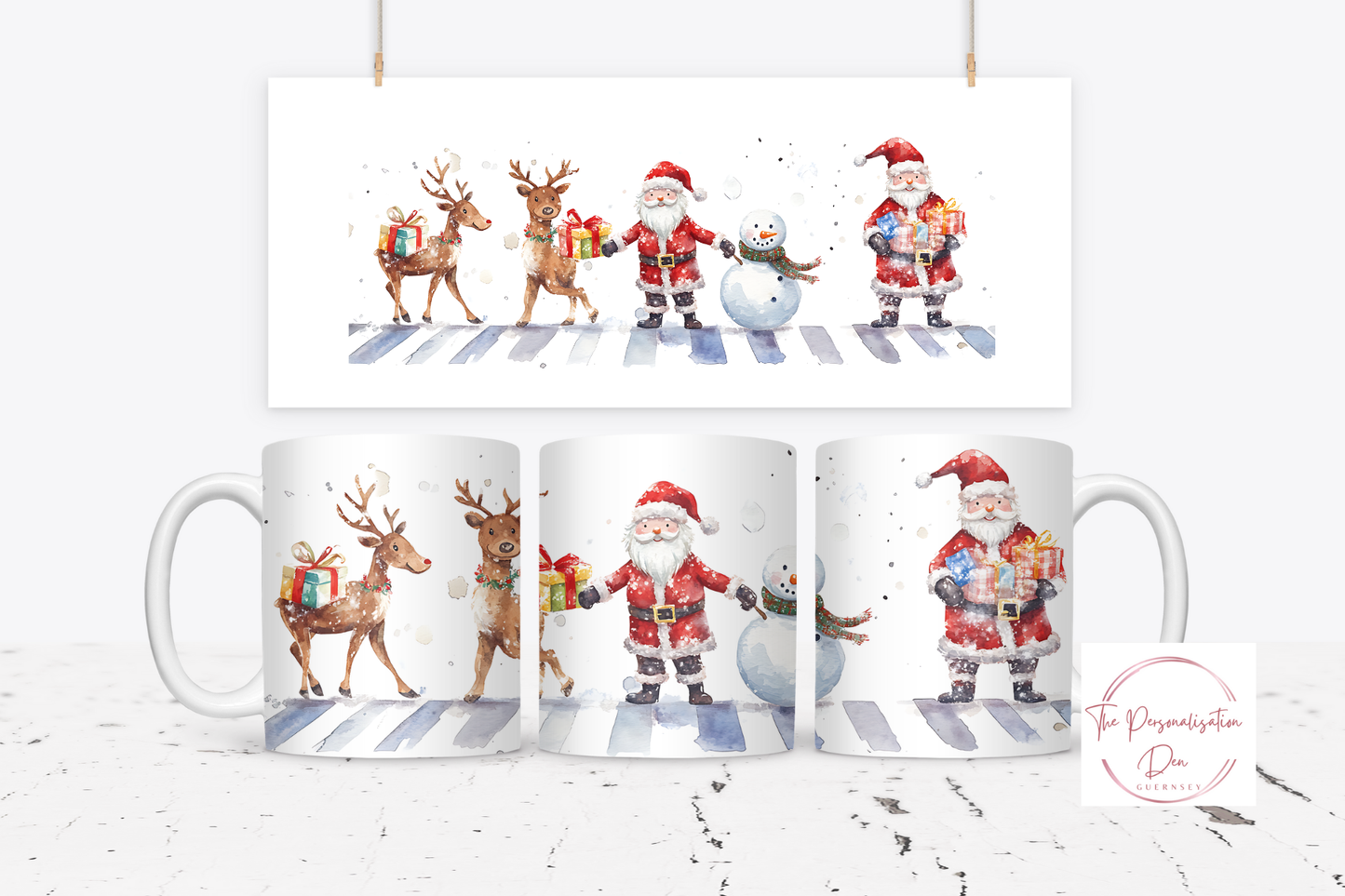 Christmas Crossing Mug