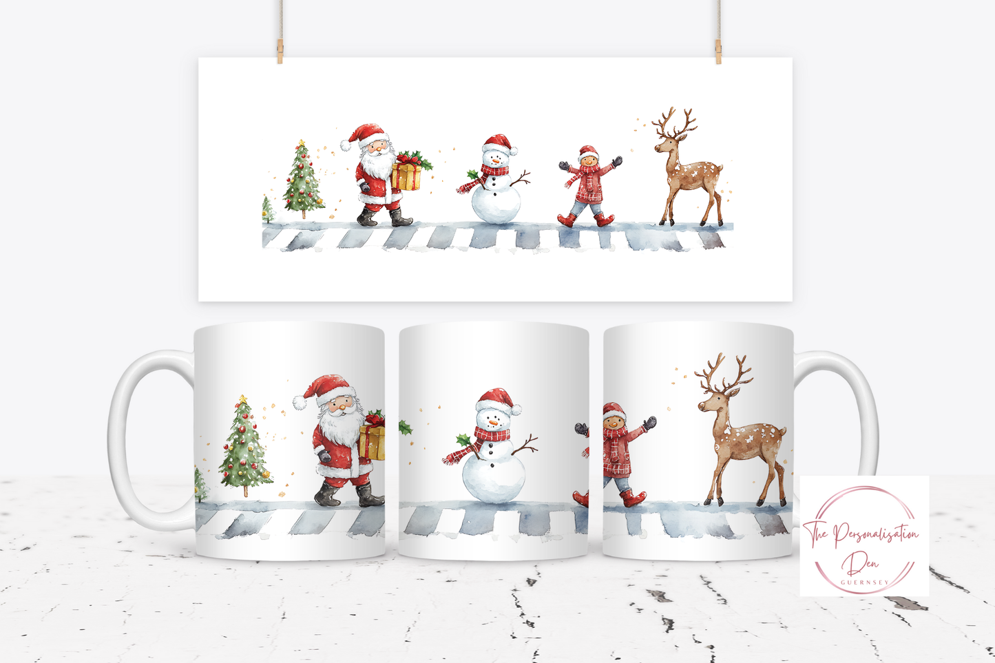 Christmas Crossing Mug