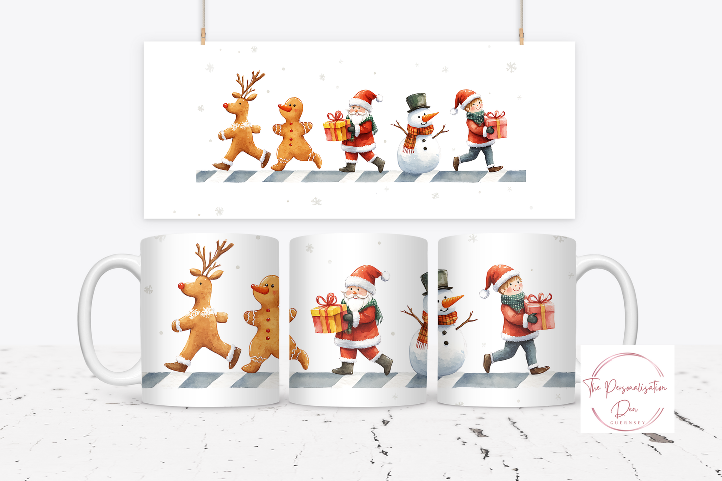 Christmas Crossing Mug