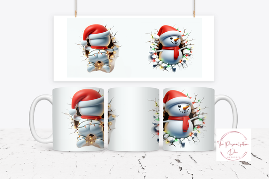 3D Christmas Mug