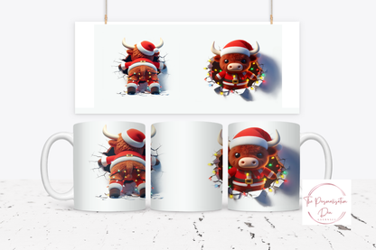 3D Christmas Mug