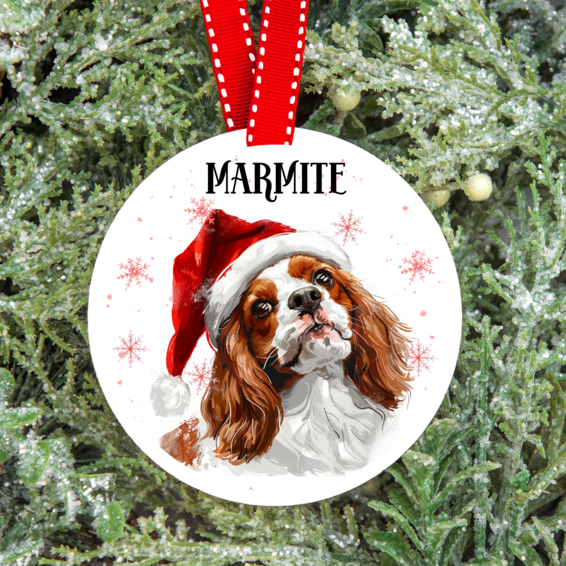 Personalised Dog Christmas Tree Decoration