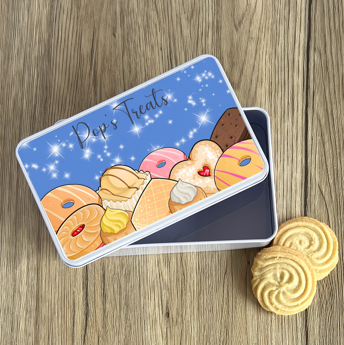 Personalised Biscuit Tin