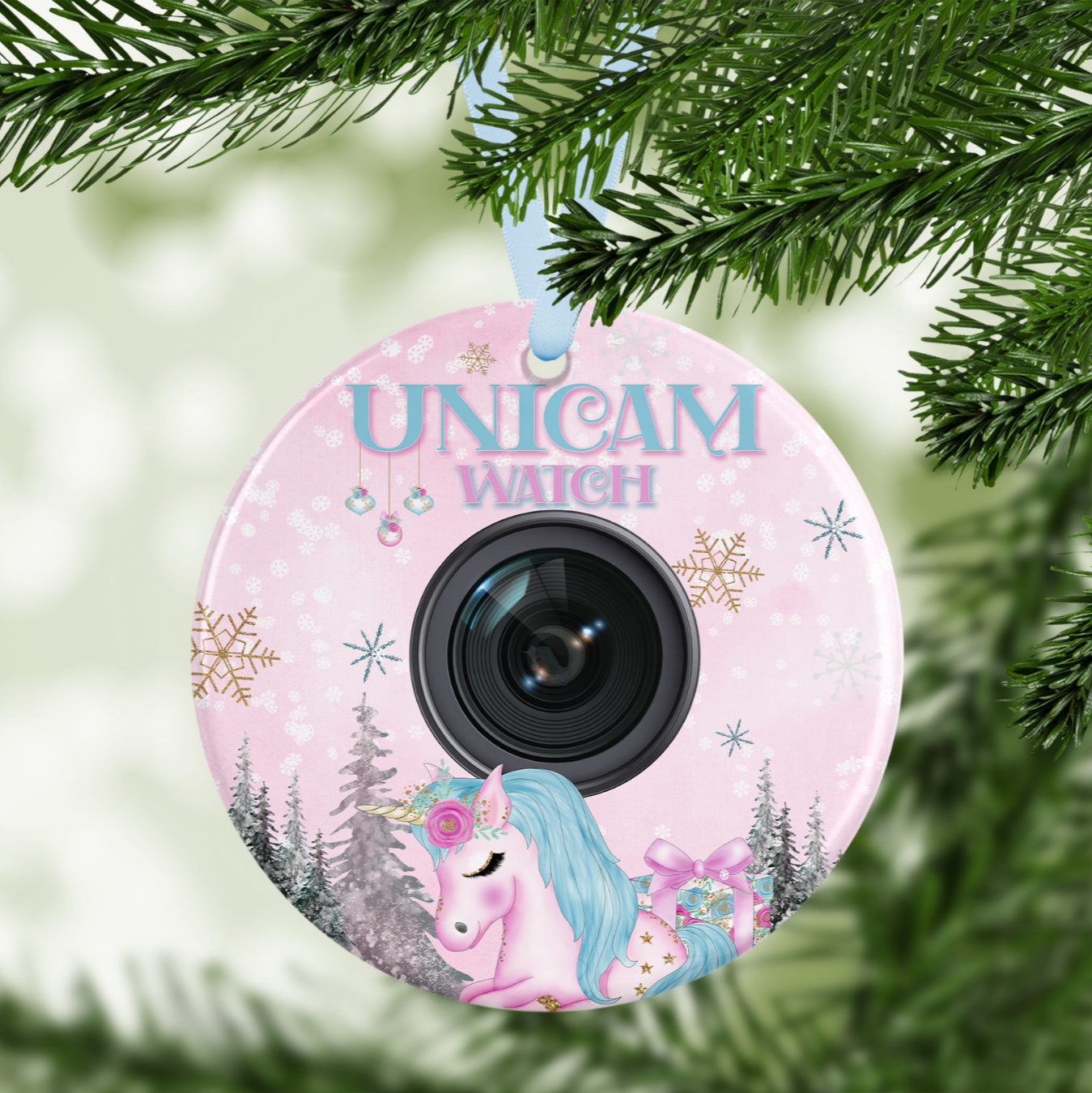 Unicam or Dinocam Tree Decoration