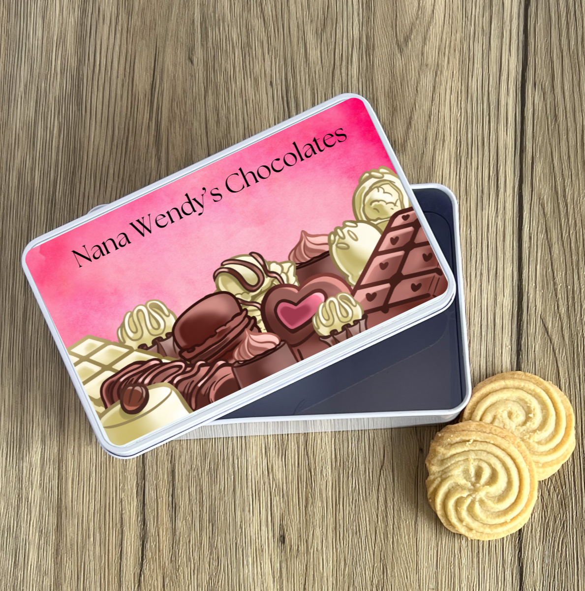 Personalised Chocolate Treat Tin