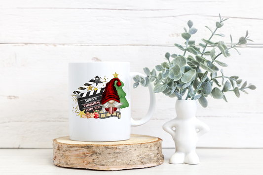 Personalised Christmas Movie Mug