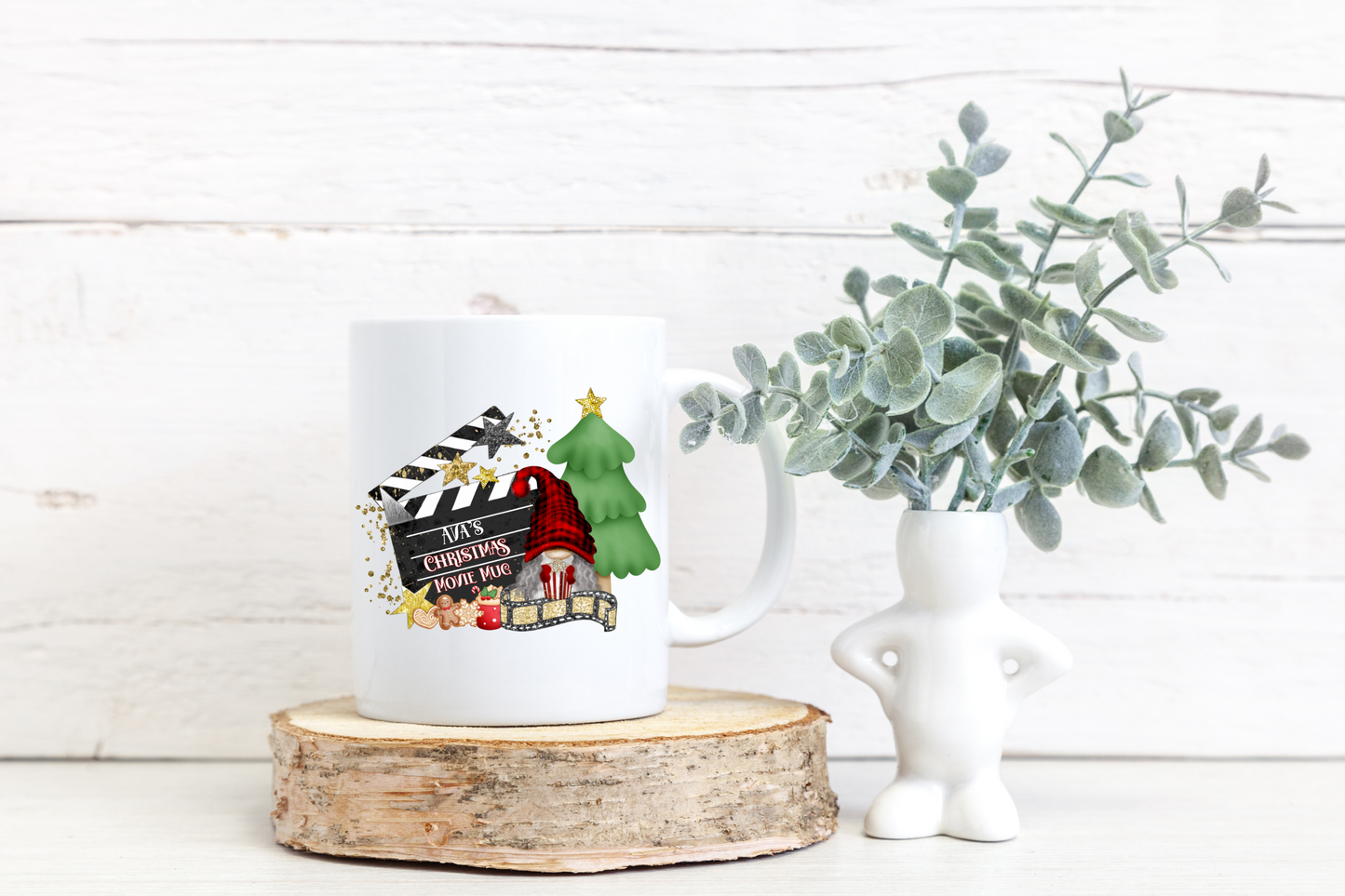 Personalised Christmas Movie Mug