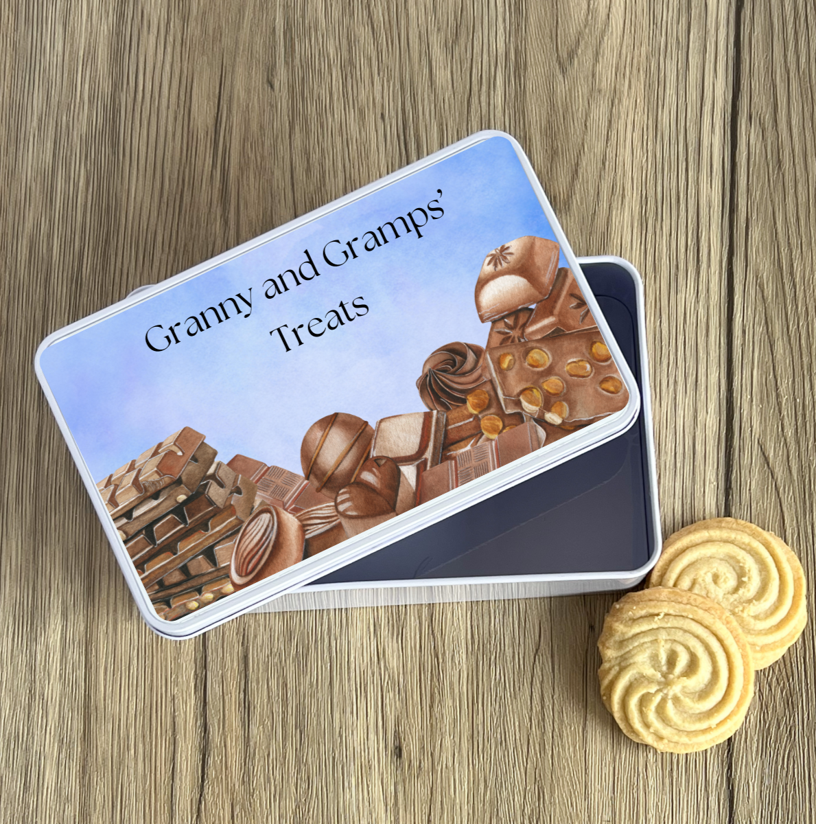 Personalised Chocolate Treat Tin