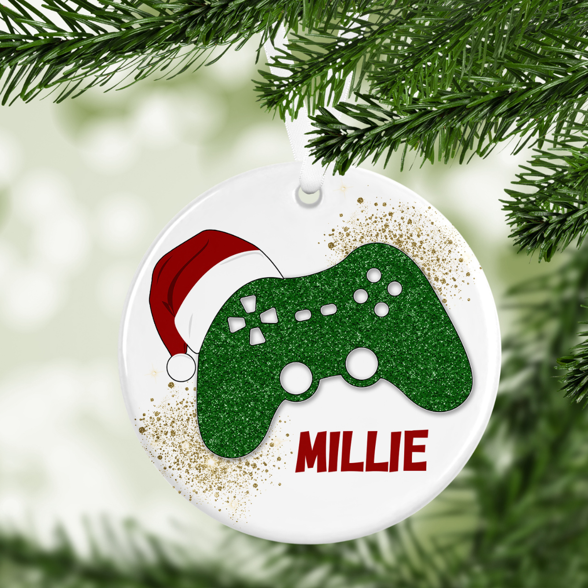 Game Controller  Personalised Christmas Tree Decoration