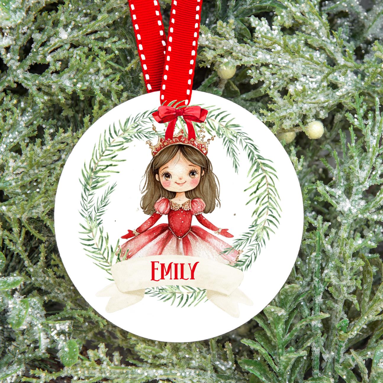 Personalised Sugarplum Fairy Christmas Tree Decoration