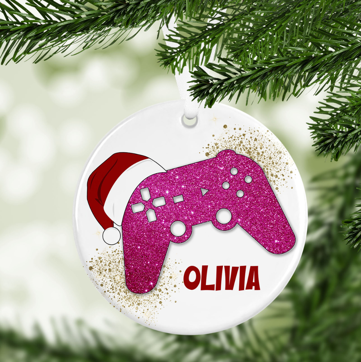 Game Controller  Personalised Christmas Tree Decoration