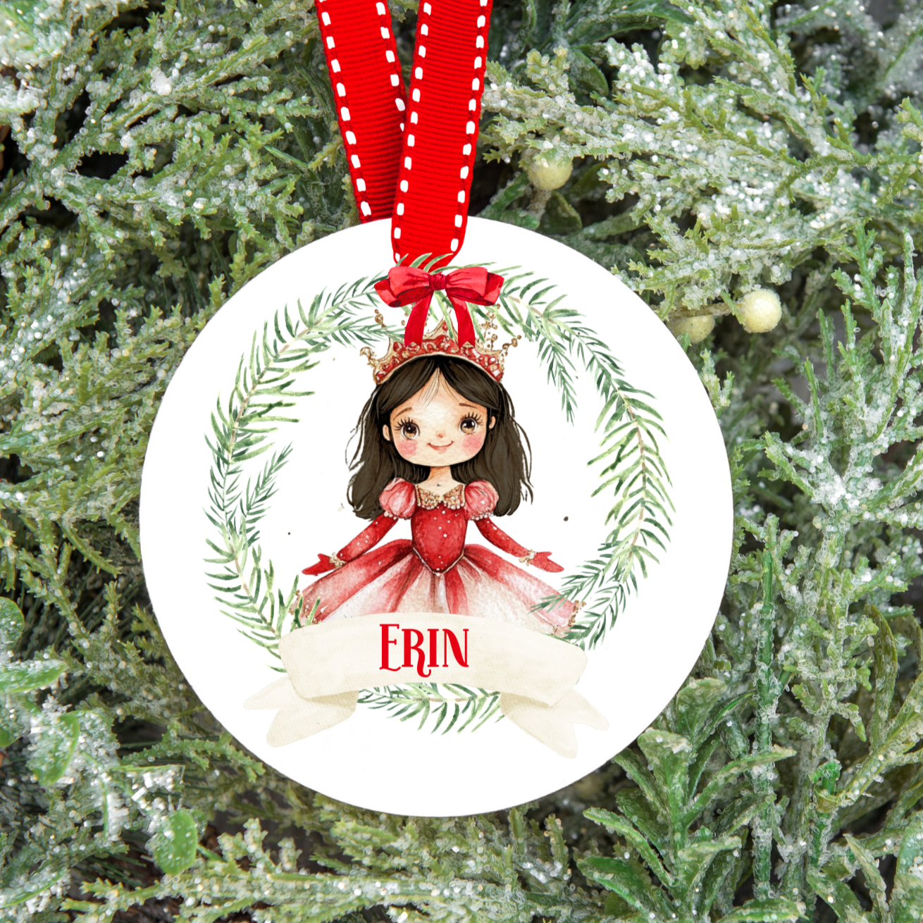 Personalised Sugarplum Fairy Christmas Tree Decoration