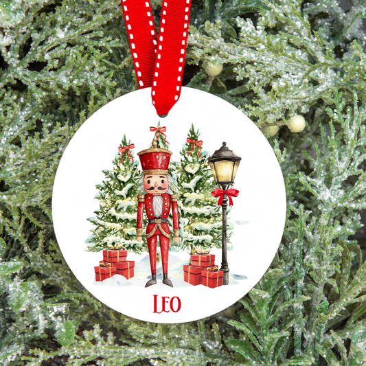 Personalised  Nutcracker  Christmas Tree Decoration