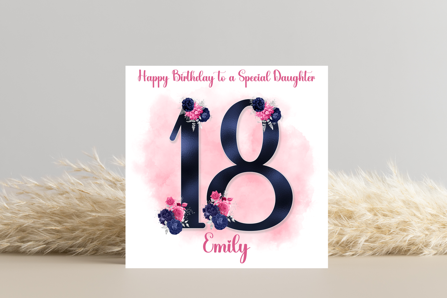 Personalised 18th Birthday Card