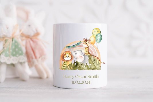 Personalised 1st Birthday  Money Box Gift