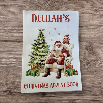 Personalised Christmas Advent Activity Book