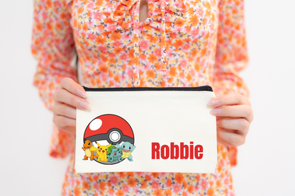 Personalised Pokemon Pencil Case