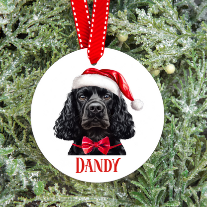 Personalised Dog Christmas Tree Decoration