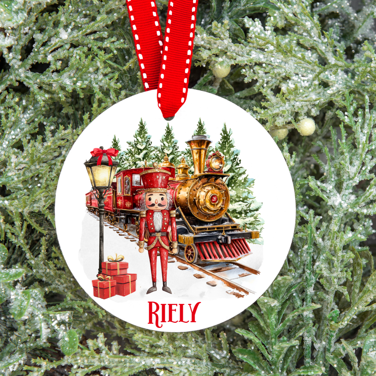 Personalised  Nutcracker  Christmas Tree Decoration