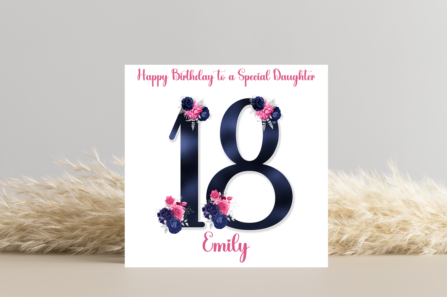 Personalised 18th Birthday Card