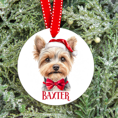 Personalised Dog Christmas Tree Decoration