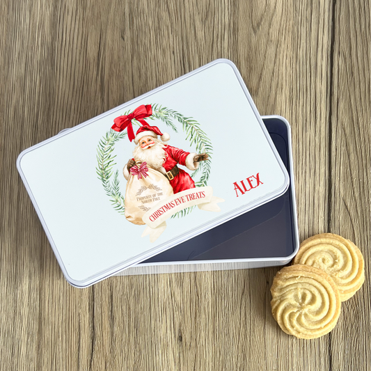 Personalised Santa Treat Tin