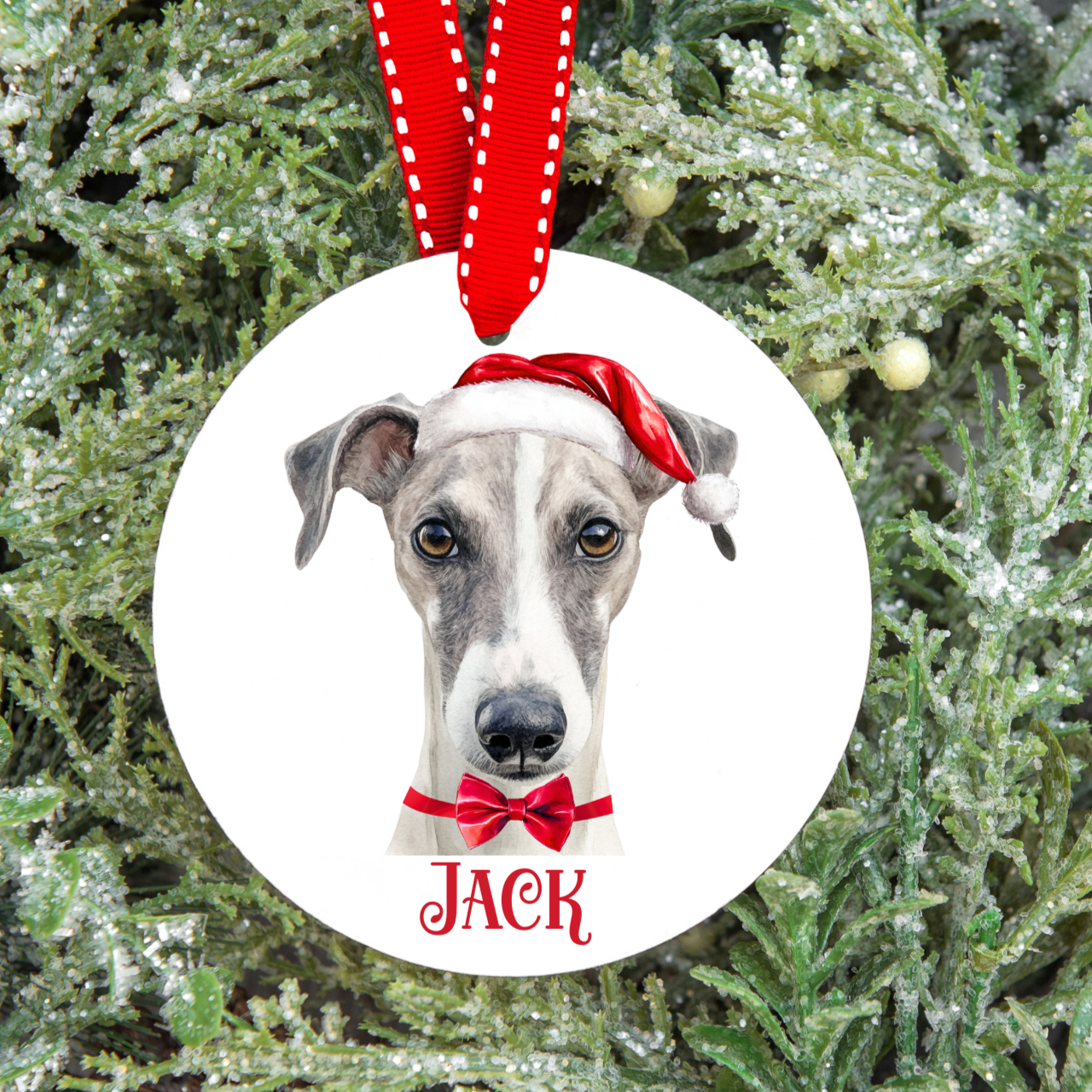 Personalised Dog Christmas Tree Decoration