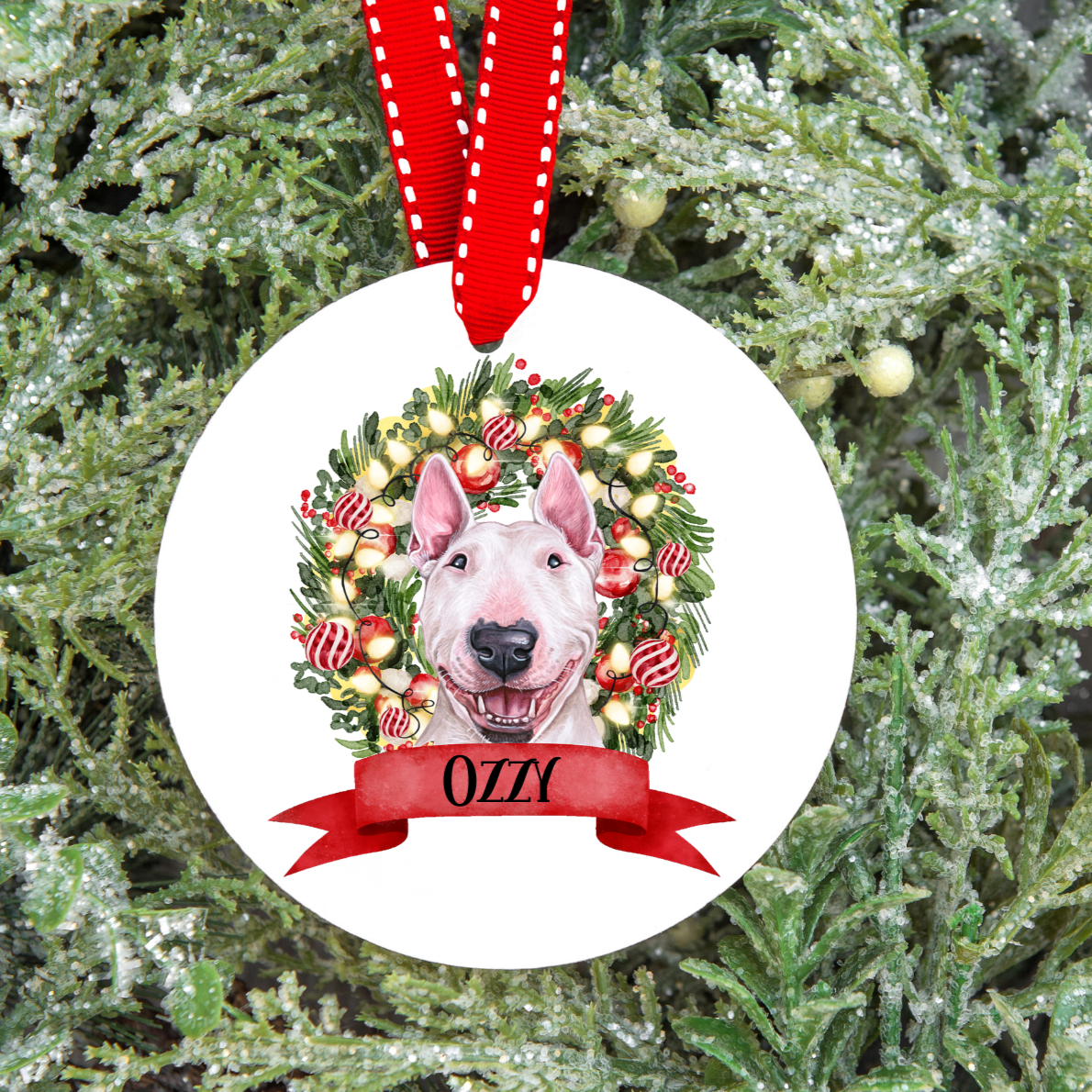 Personalised Dog Christmas Tree Decoration