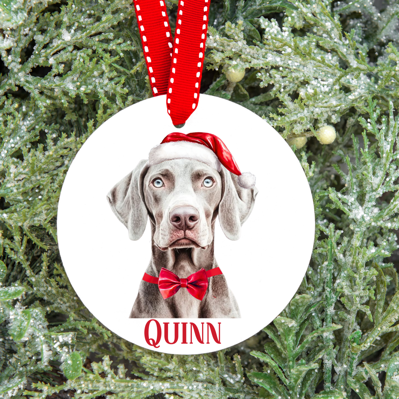 Personalised Dog Christmas Tree Decoration