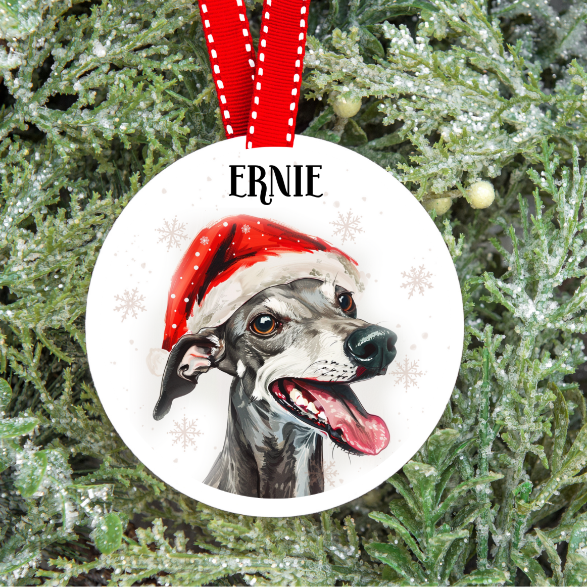 Personalised Dog Christmas Tree Decoration