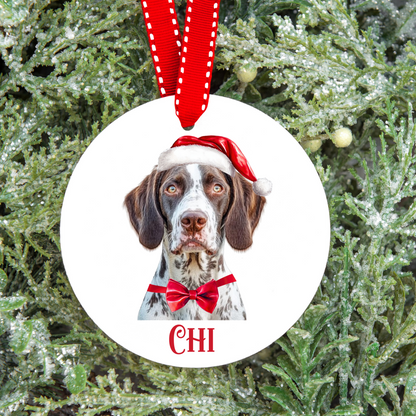 Personalised Dog Christmas Tree Decoration