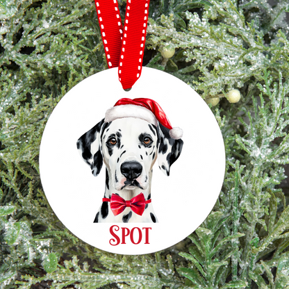 Personalised Dog Christmas Tree Decoration