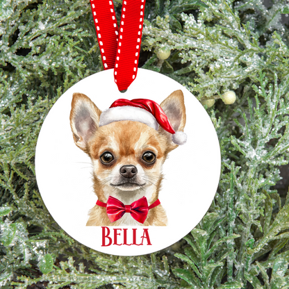 Personalised Dog Christmas Tree Decoration