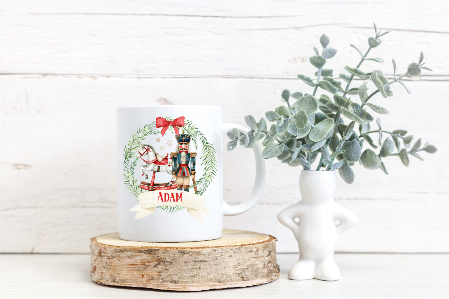 Personalised Nutcracker Christmas Mug