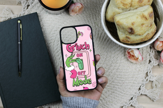 Grinch Mode On Christmas Phone Case