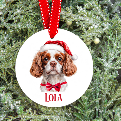 Personalised Dog Christmas Tree Decoration