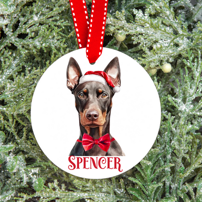 Personalised Dog Christmas Tree Decoration