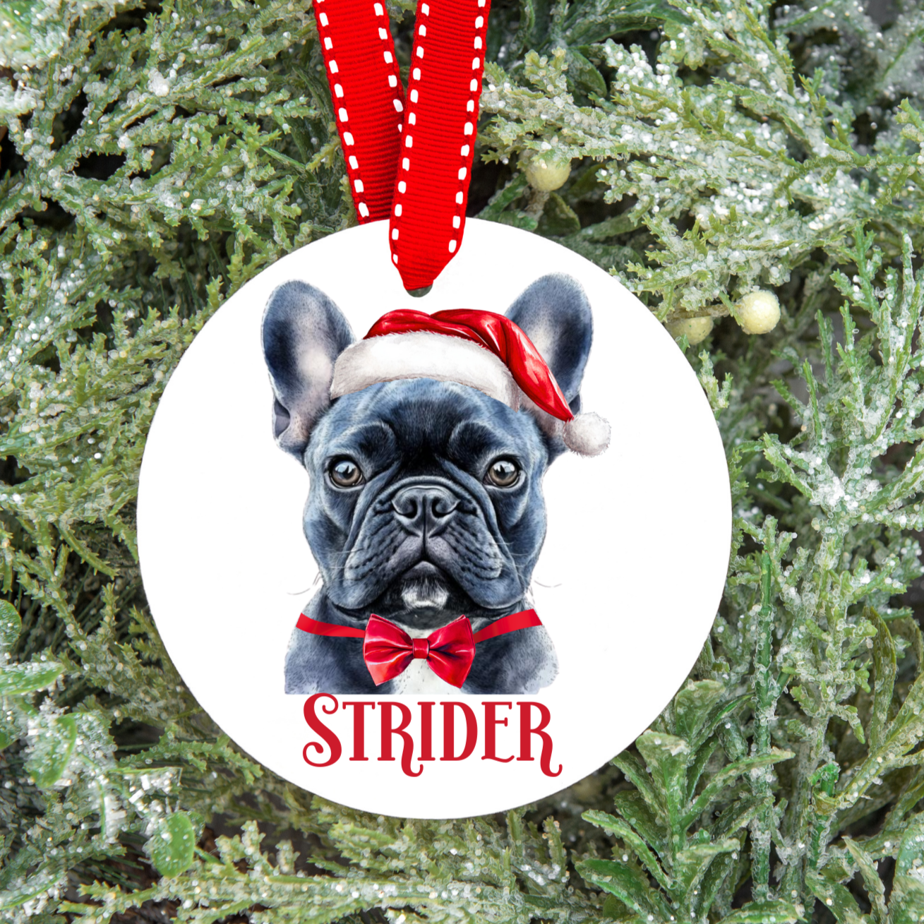 Personalised Dog Christmas Tree Decoration