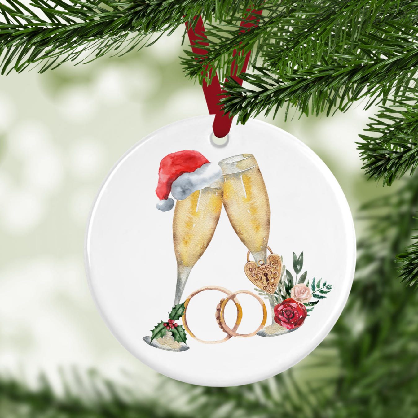 First Christmas Married Tree Decoration